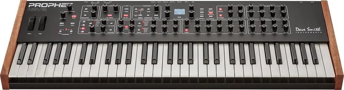 Синтезатор аналоговый Sequential Prophet Rev2-16, черный