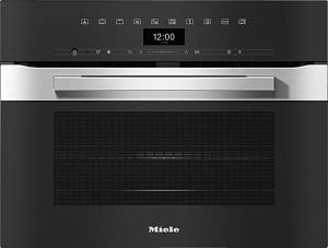 Духовой шкаф с СВЧ Miele H7440BM Stal